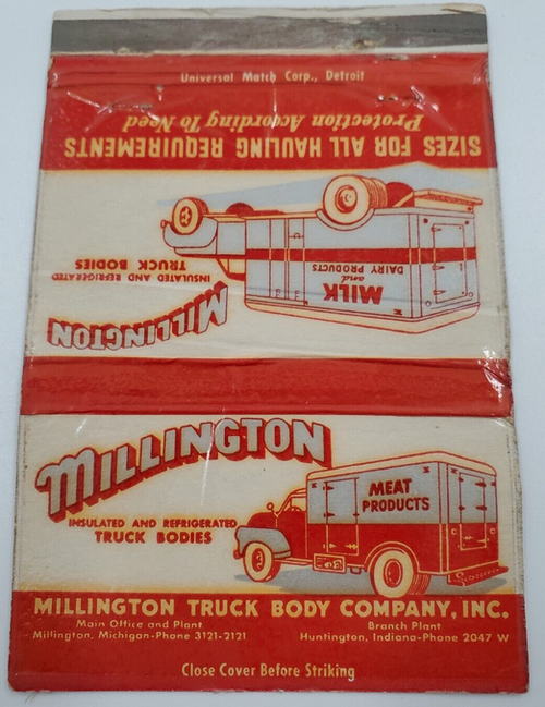 Millington - Matchbook (newer photo)
